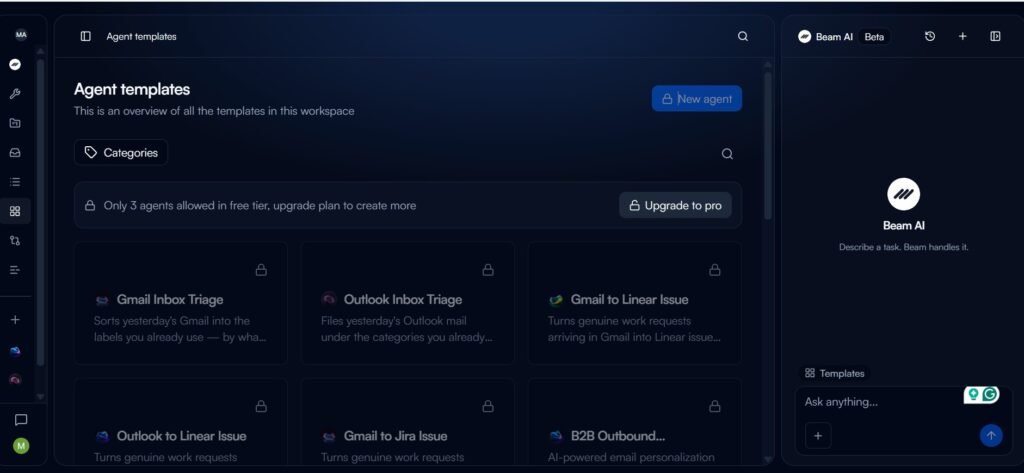 agent templates