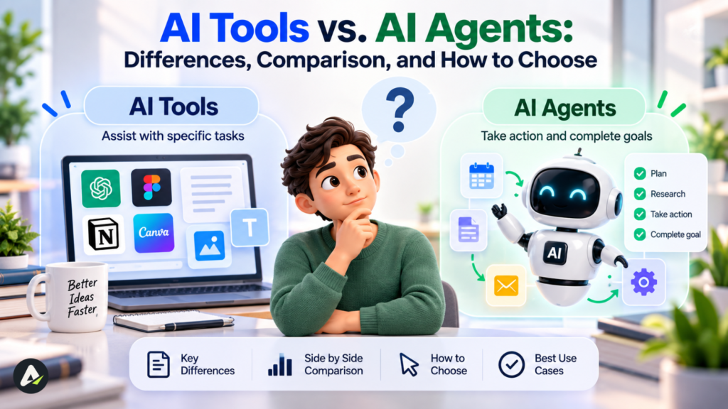 difference between aitools vs AiAgent