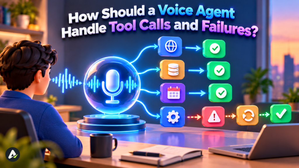 How Should a Voice Agent Handle Tool Calls and Failures