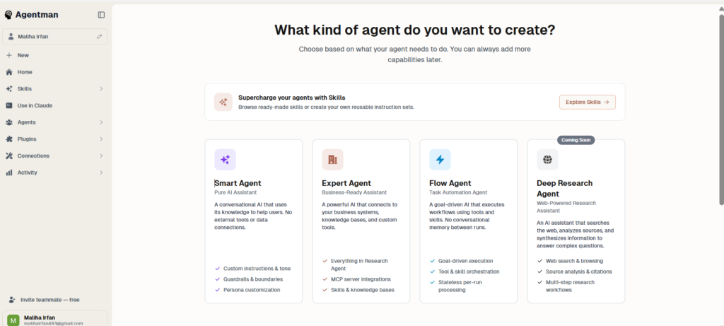 AgentMan Agent