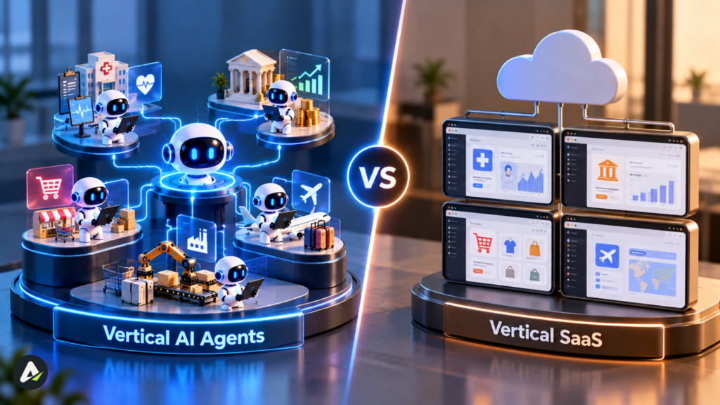 Vertical AI Agents vs Vertical SaaS