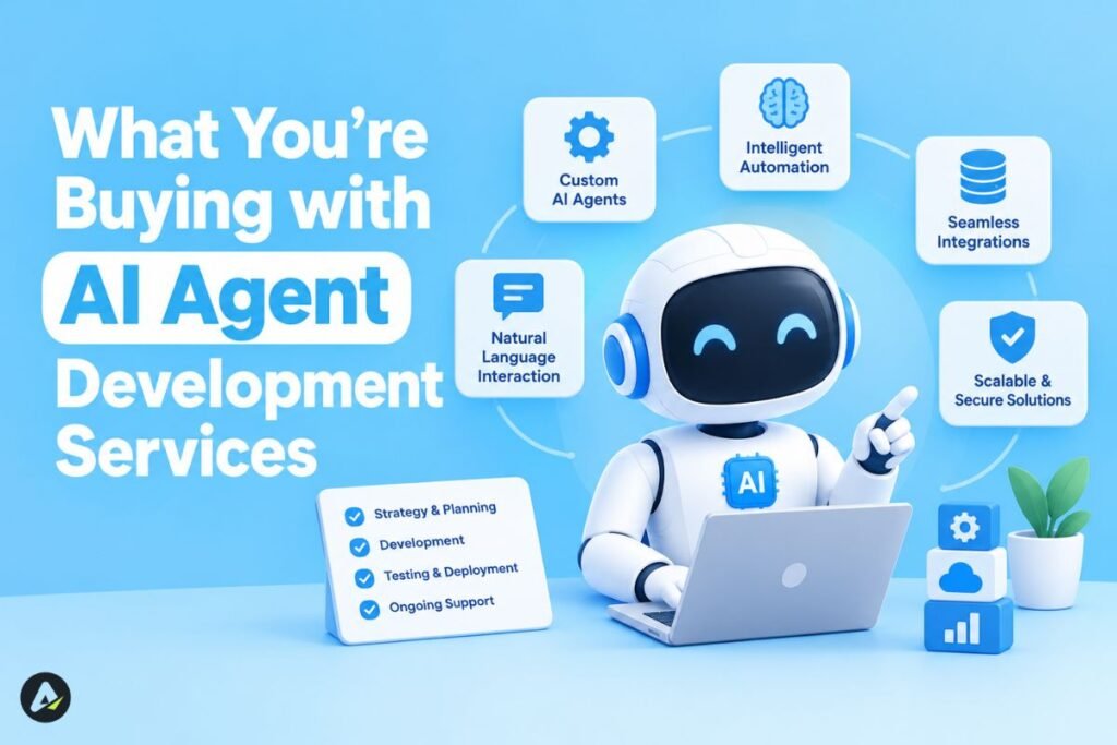 What you buying with AI agent development services