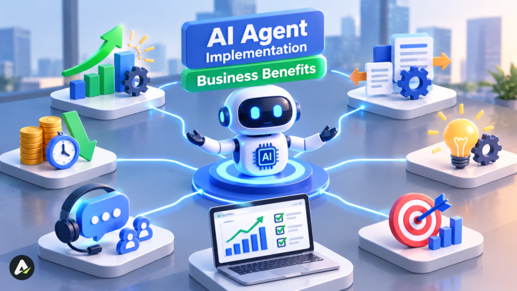 ai agent implementation business benefits